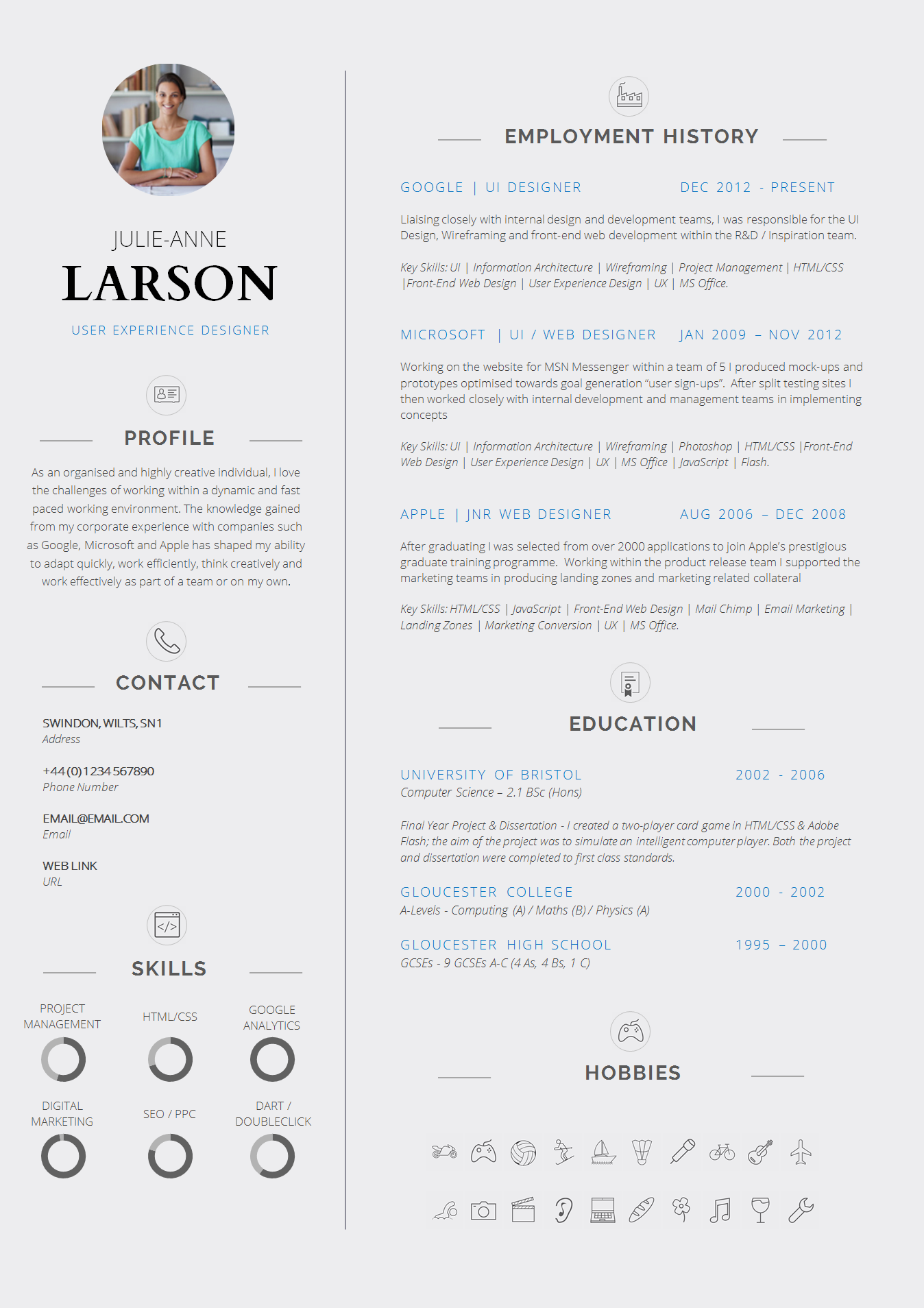 Professional CV Template